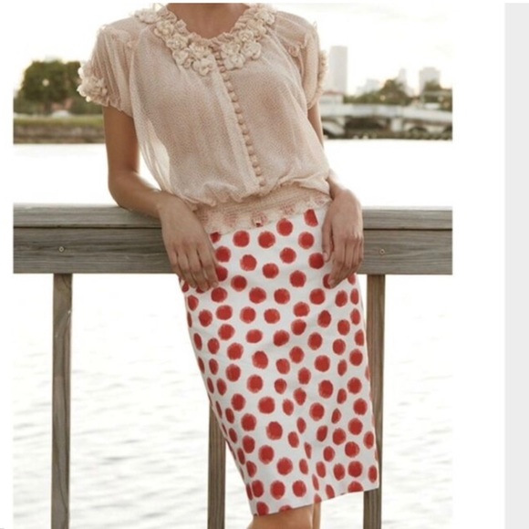 Anthropologie Dresses & Skirts - Anthropologie CoreyLynnCalter polka dot midi